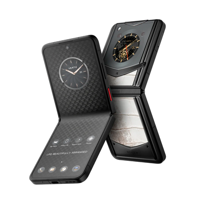 VERTU IRONFLIP PHONE ROCOCO HIMALAYA NILOTICUS CROCODILE SKIN