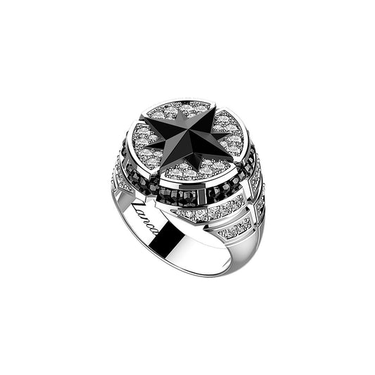 Zancan Black Magic Ring EA378