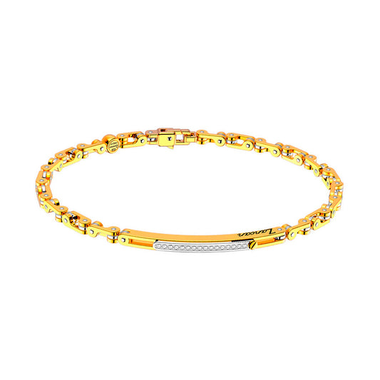 Zancan Eternity Gold Bracelet EB856-GB