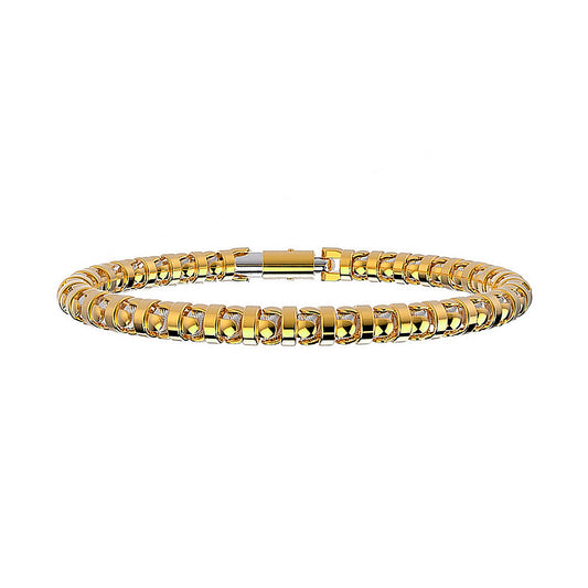 Zancan Eternity Gold Bracelet EB516-GB