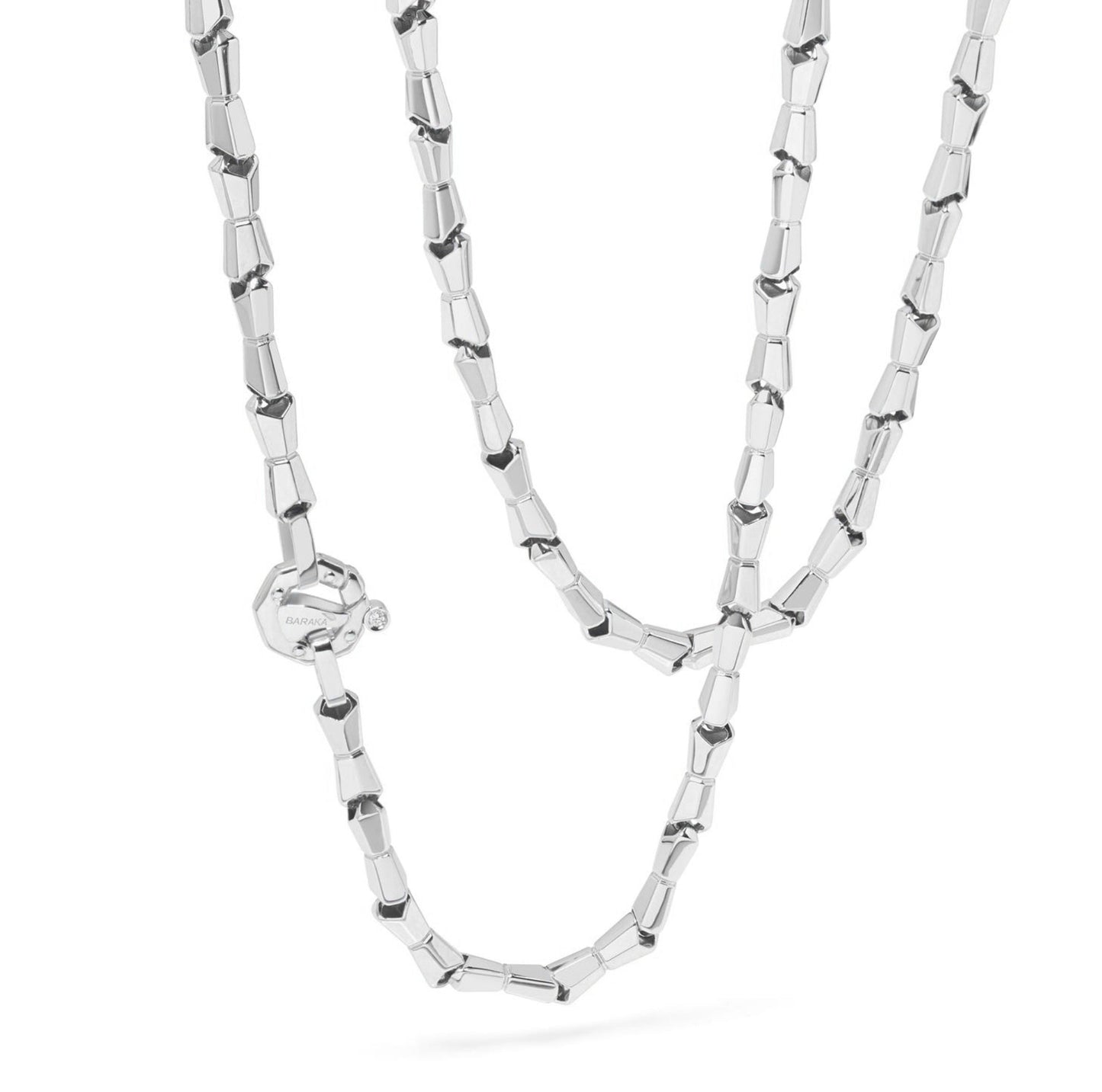 Baraka Nexus Chain GC301071BILU-02 — Luxury Men's Jewelry and Gifts